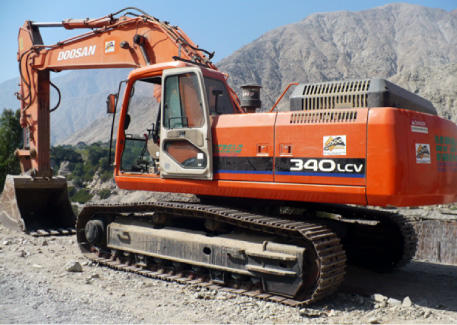 Excavadora Doosan 340